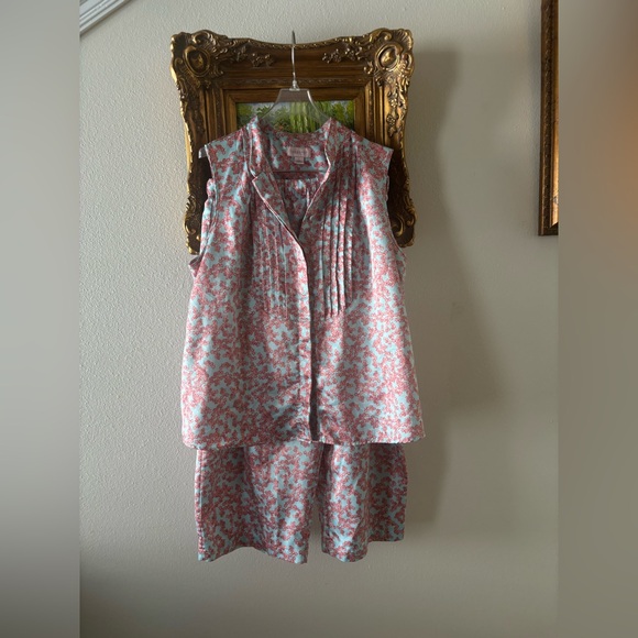 Cabernet Other - Cabernet Pink and White Floral Pajama Set